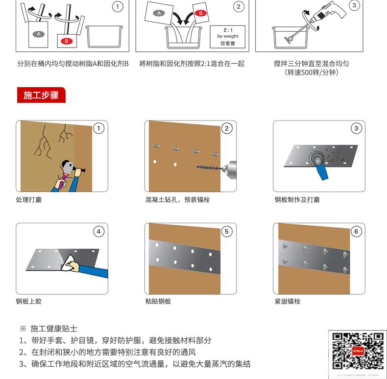 包钢都昌粘钢加固施工过程